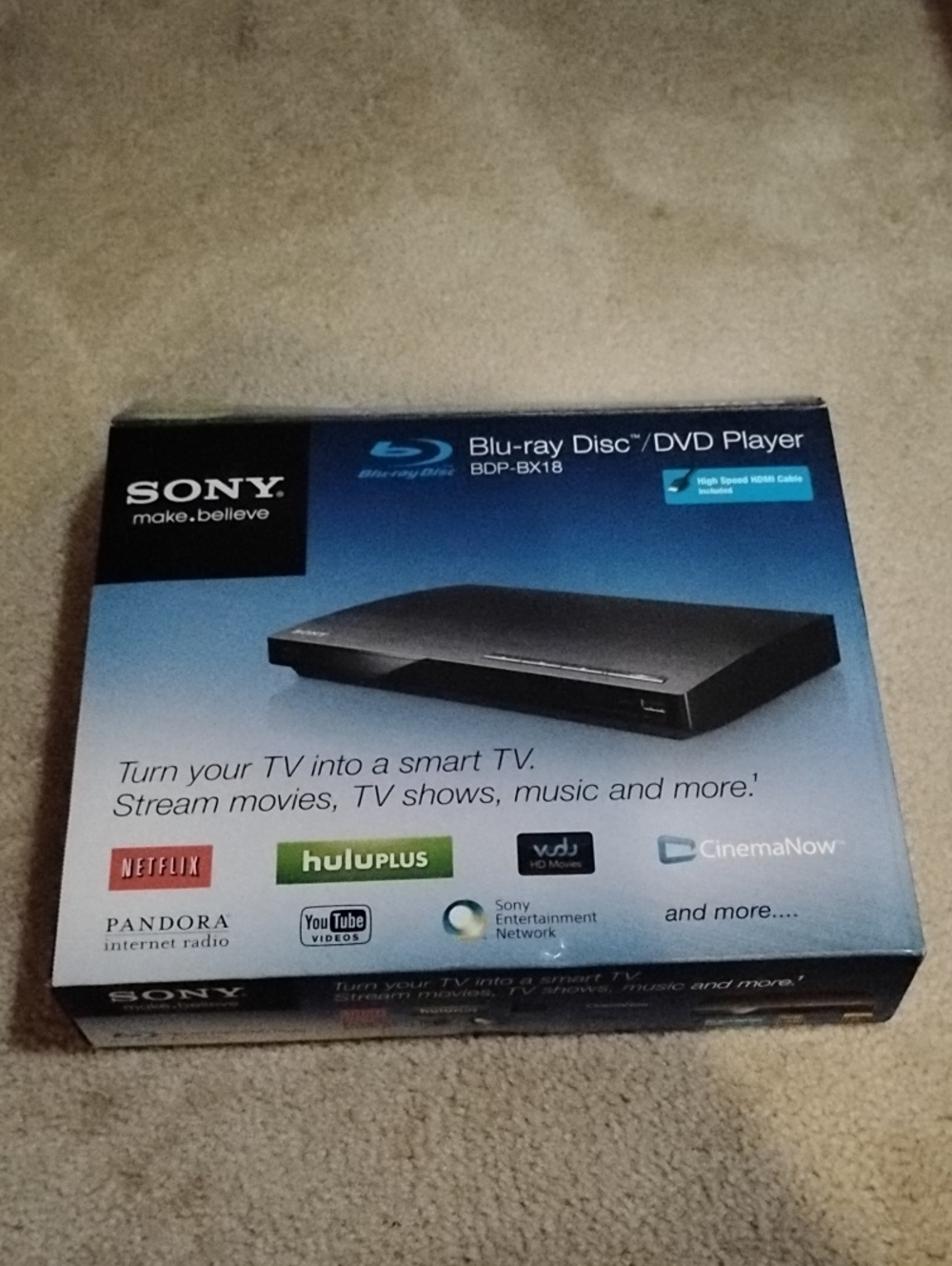 NITB Sony Blu-ray Disc/DVD Player